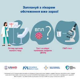 Інформаційно-візуальний продукт про жіноче здоров'я