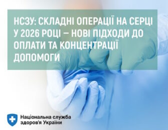 НСЗУ: складні операції на серці у 2026 році — нові підходи до оплати та концентрації допомоги